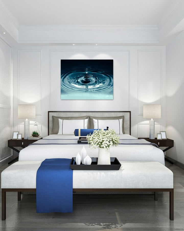 Serene Water - Modern Oasis Sensory Design & Art Studio - Canvas