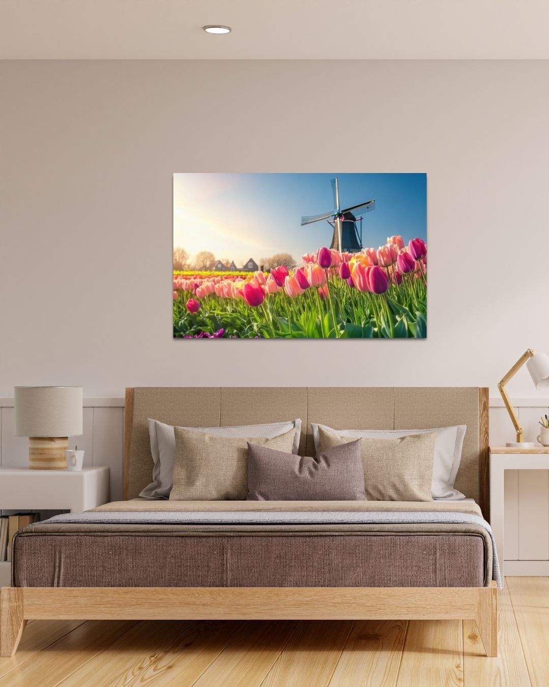 Vibrant Tulips - Modern Oasis Sensory Design & Art Studio - Canvas