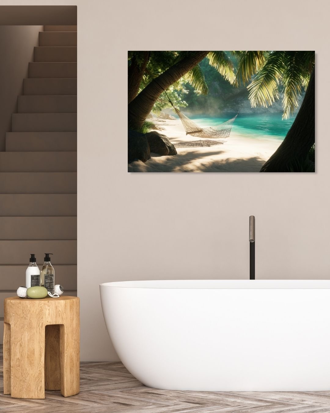 Hammock Dreams Metal Art - Modern Oasis Sensory Design & Art Studio - Home Decor