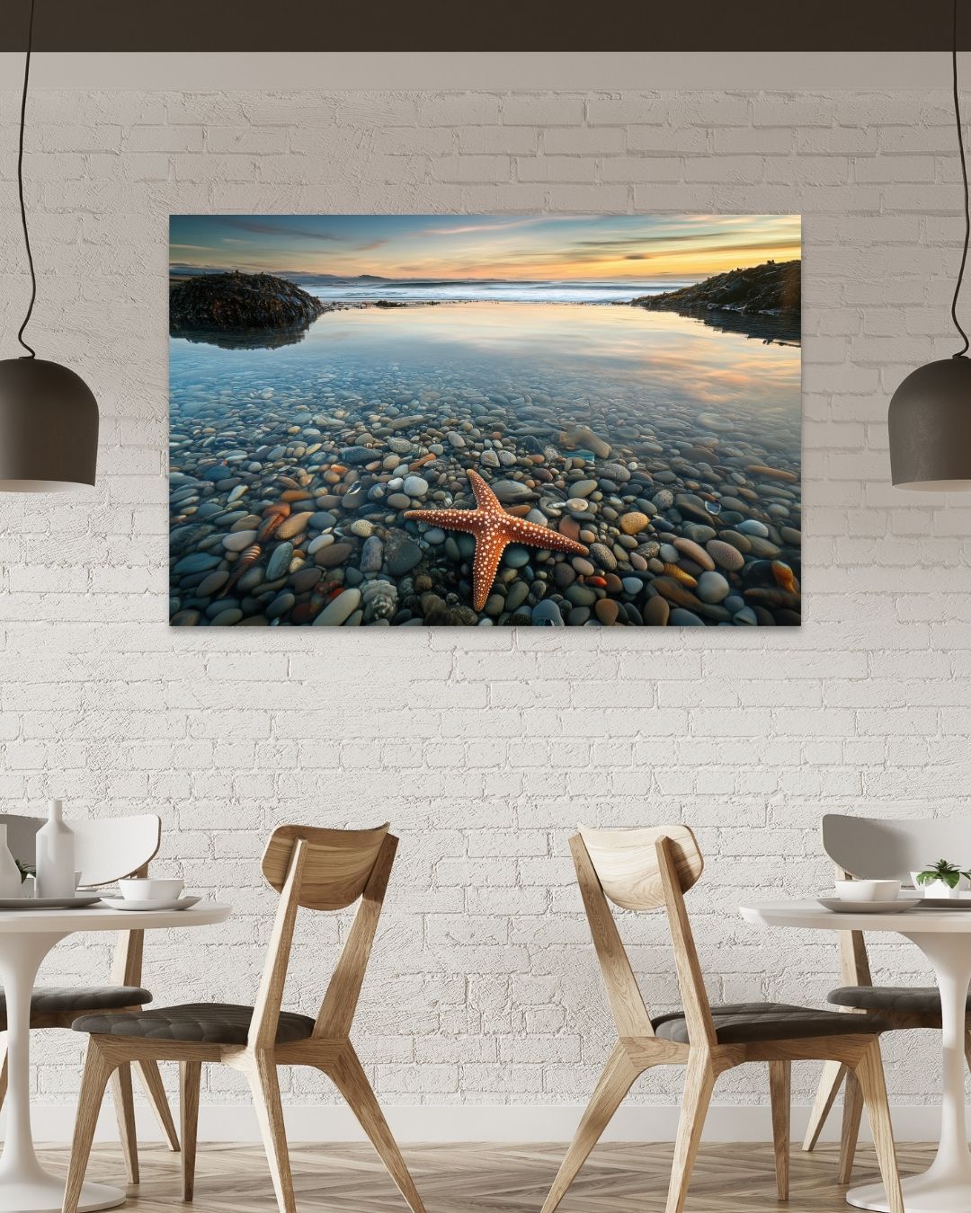 Starfish Calm - Modern Oasis Sensory Design & Art Studio - Canvas