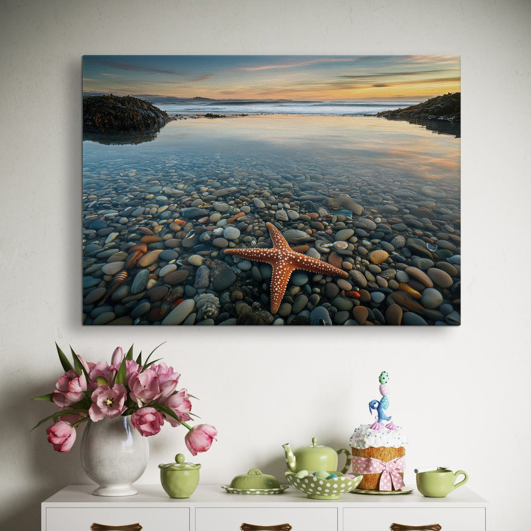 Starfish Calm - Modern Oasis Sensory Design & Art Studio - Canvas