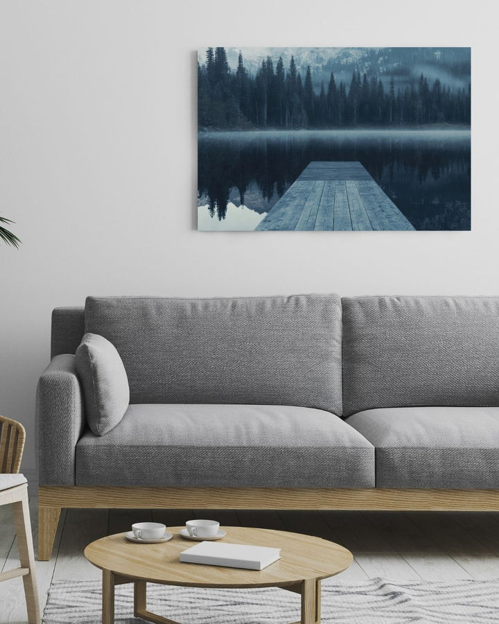 Dock Serenity Metal Art - Modern Oasis Sensory Design & Art Studio - Home Decor