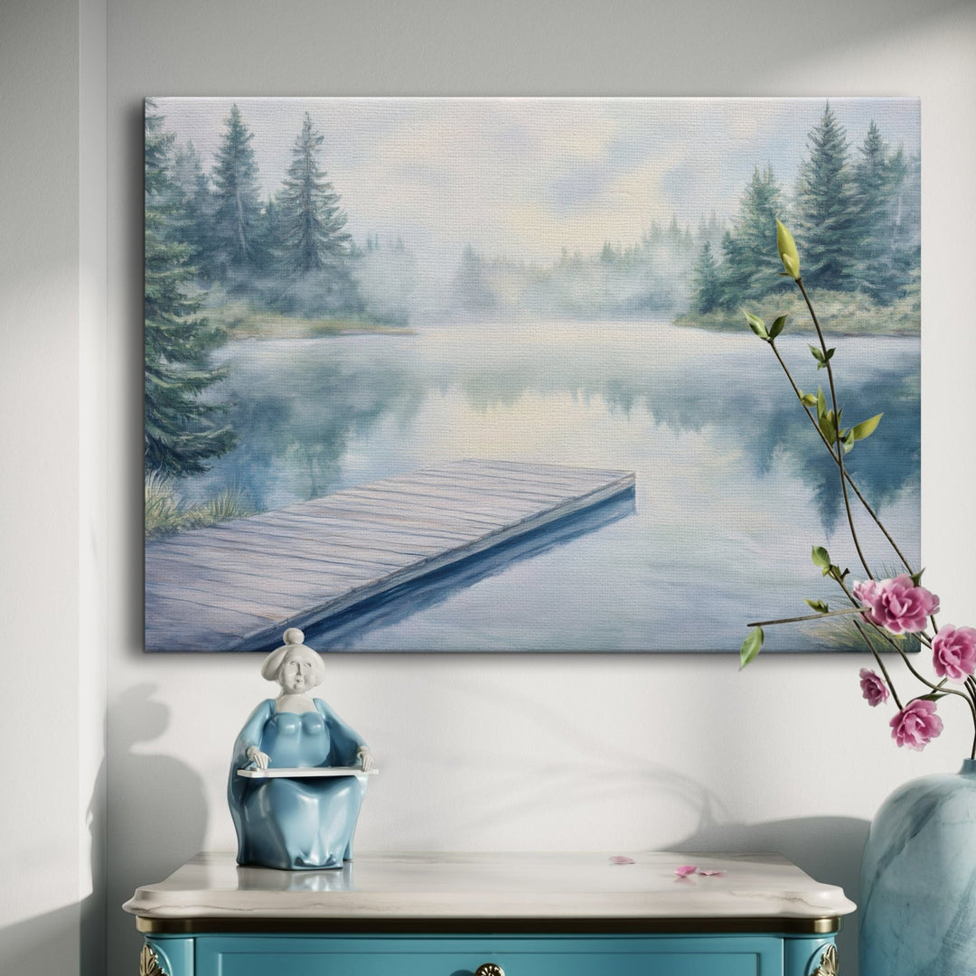 Tranquil Lake Metal Art - Modern Oasis Sensory Design & Art Studio - Home Decor