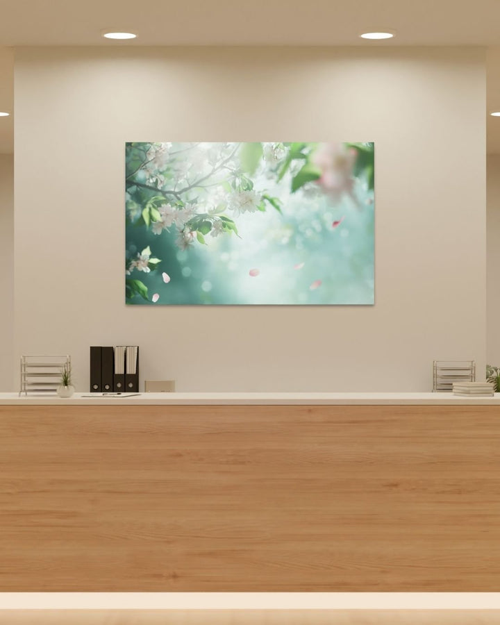 Blossom in Pink Metal Art - Modern Oasis Sensory Design & Art Studio - Home Decor