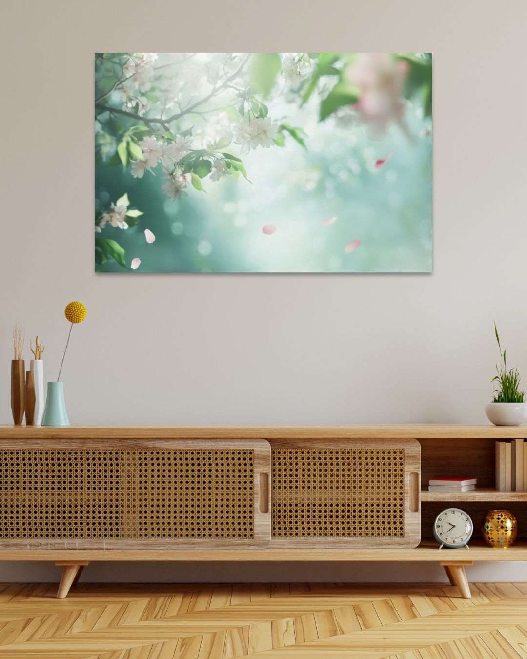 Blossom in Pink - Modern Oasis Sensory Design & Art Studio - Canvas