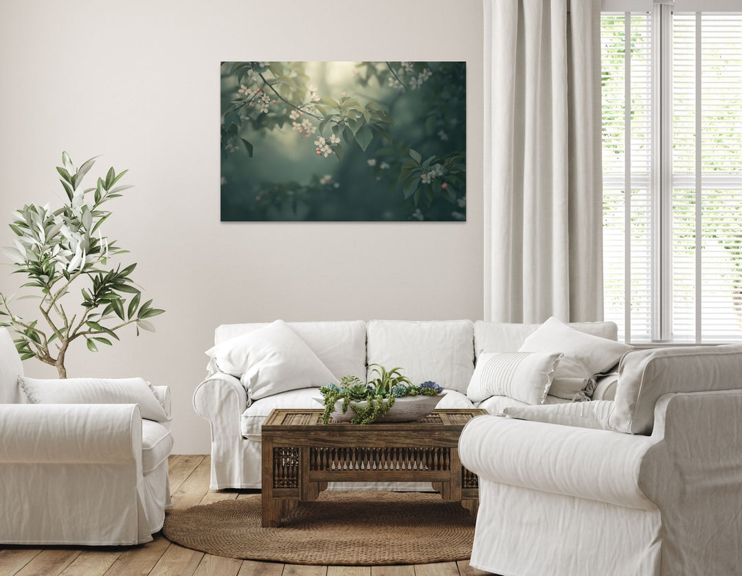 Blossom Haze - Modern Oasis Sensory Design & Art Studio - Canvas