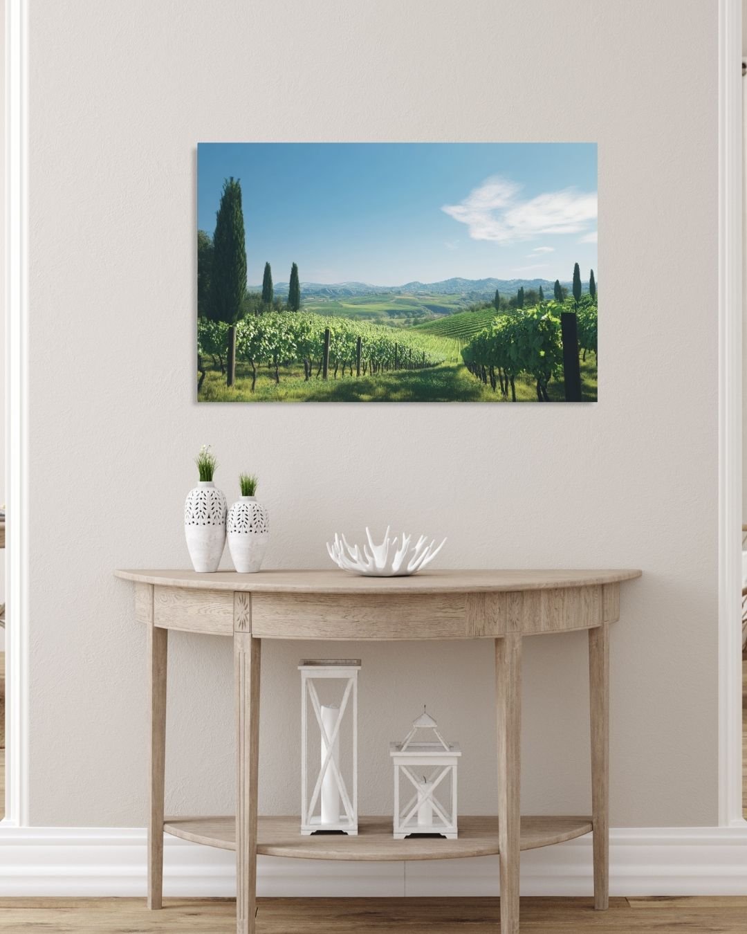 Lush Vineyard - Modern Oasis Sensory Design & Art Studio - Canvas