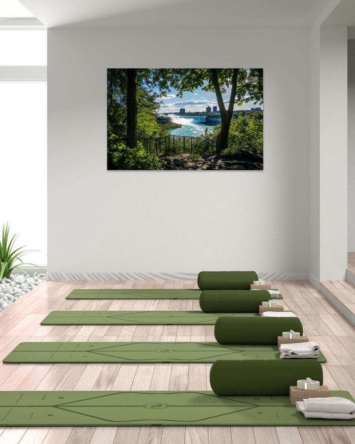 Waterfall Serenity Metal Art - Modern Oasis Sensory Design & Art Studio - Home Decor