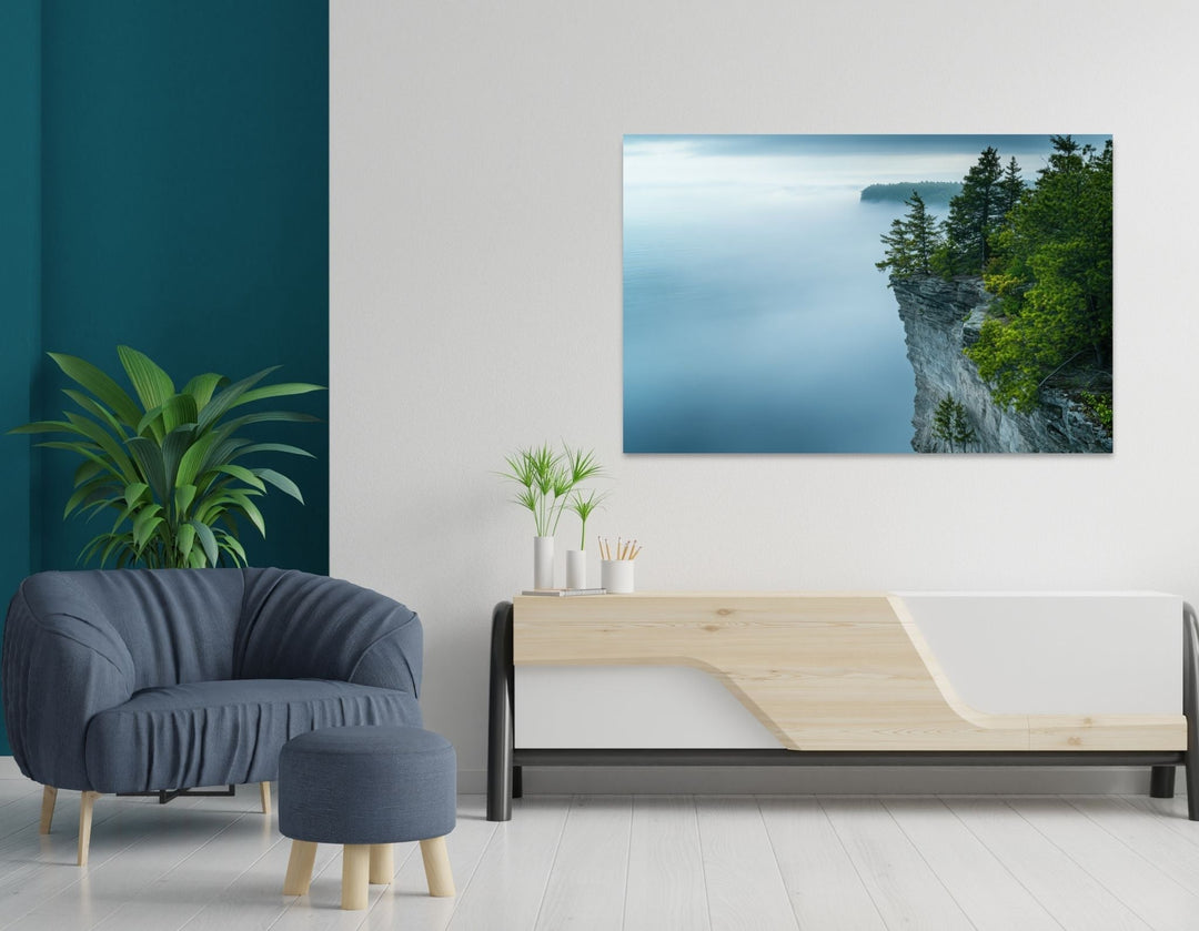 Coastal Serenity Metal Art - Modern Oasis Sensory Design & Art Studio - Home Decor