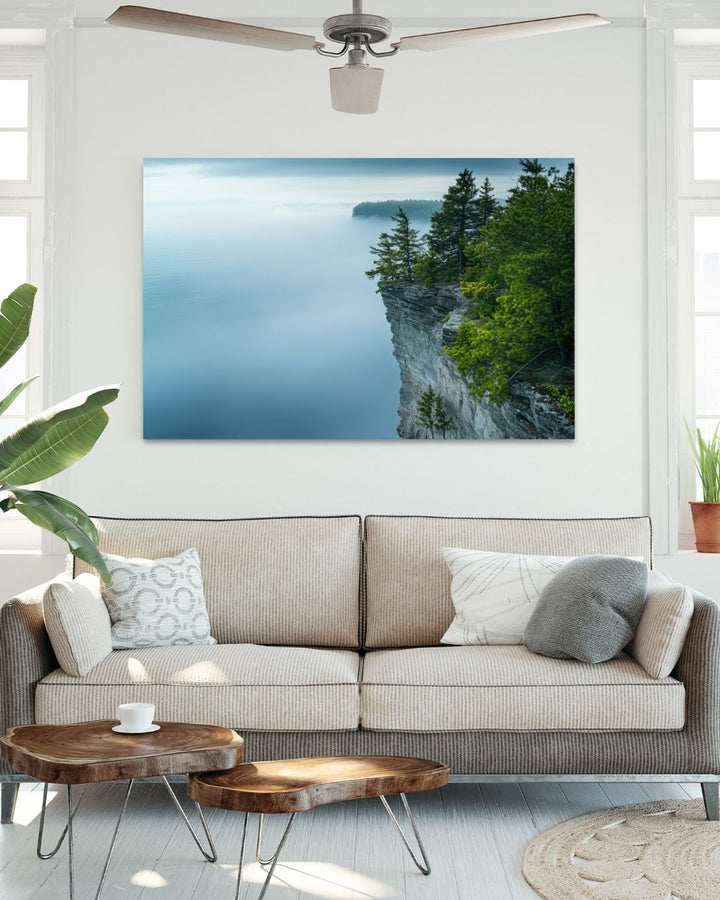 Cliff Serenity - Modern Oasis Sensory Design & Art Studio - Canvas