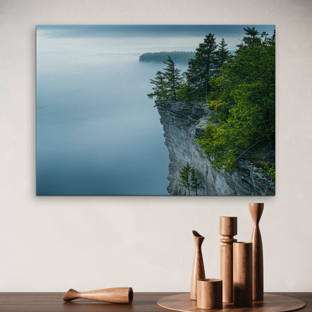 Cliff Serenity Metal Art - Modern Oasis Sensory Design & Art Studio - Home Decor