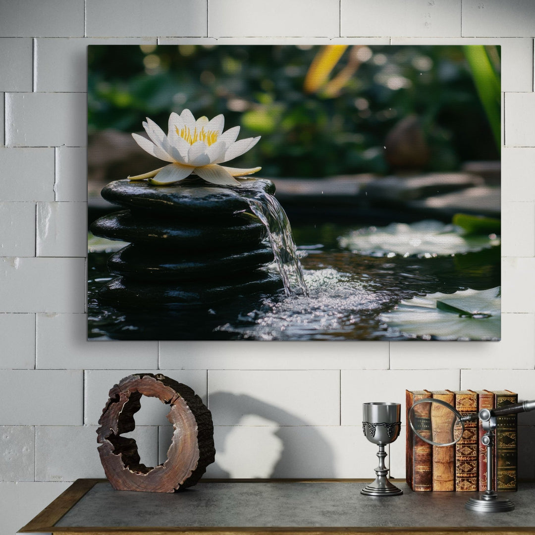 Serenity - Modern Oasis Sensory Design & Art Studio - Canvas