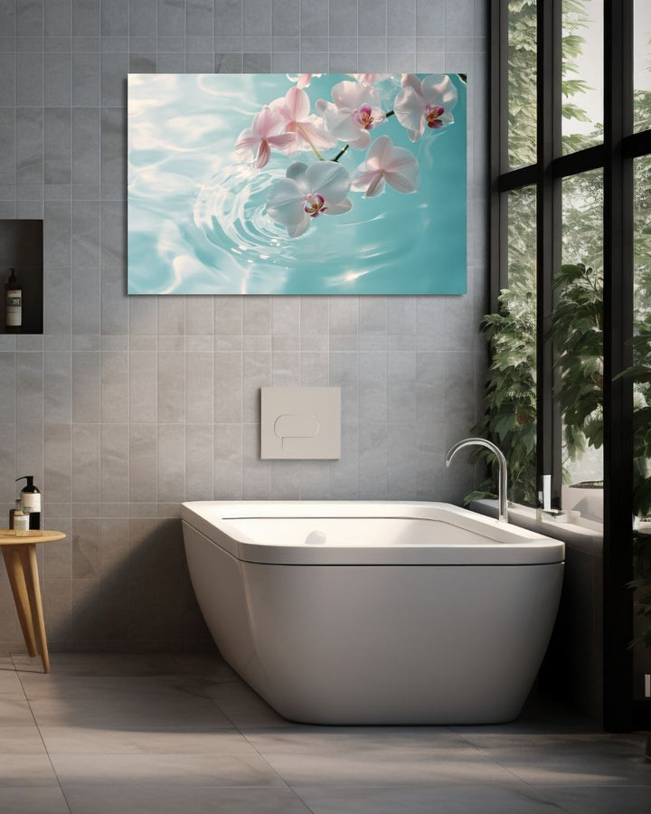 Ripples of Calm - Modern Oasis Sensory Design & Art Studio - Canvas
