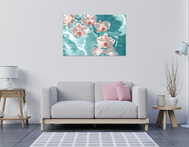 Tranquil Bloom - Modern Oasis Sensory Design & Art Studio - Canvas