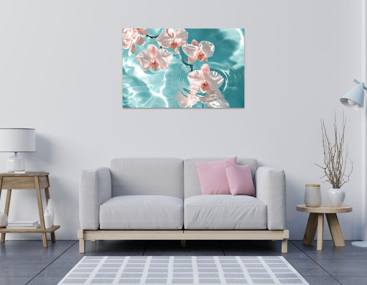 Tranquil Bloom Metal Art - Modern Oasis Sensory Design & Art Studio - Home Decor
