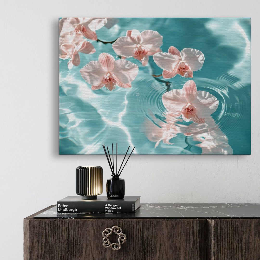 Tranquil Bloom Metal Art - Modern Oasis Sensory Design & Art Studio - Home Decor