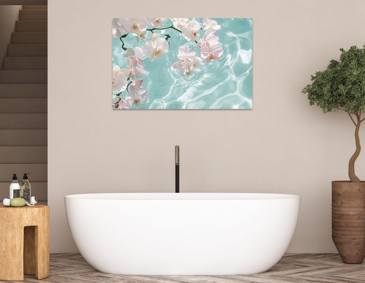 Floating Grace - Modern Oasis Sensory Design & Art Studio - Canvas