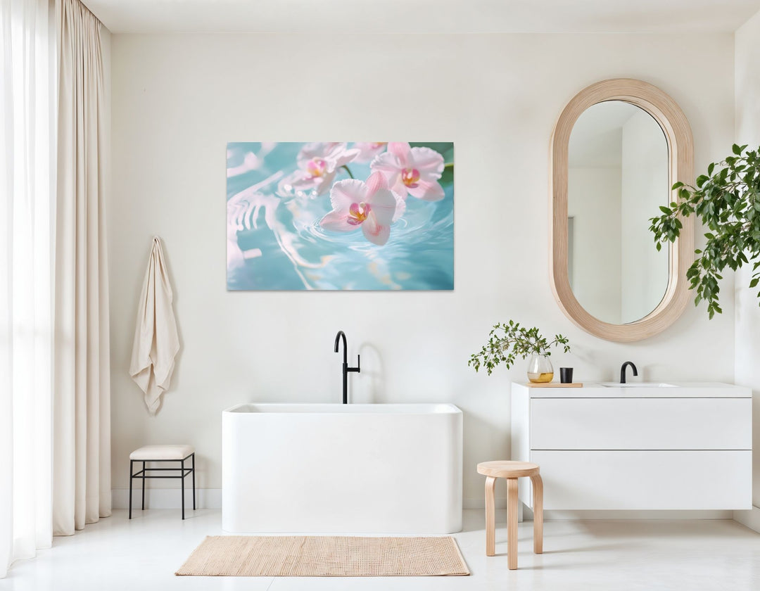 Serene Ripples - Modern Oasis Sensory Design & Art Studio - Canvas