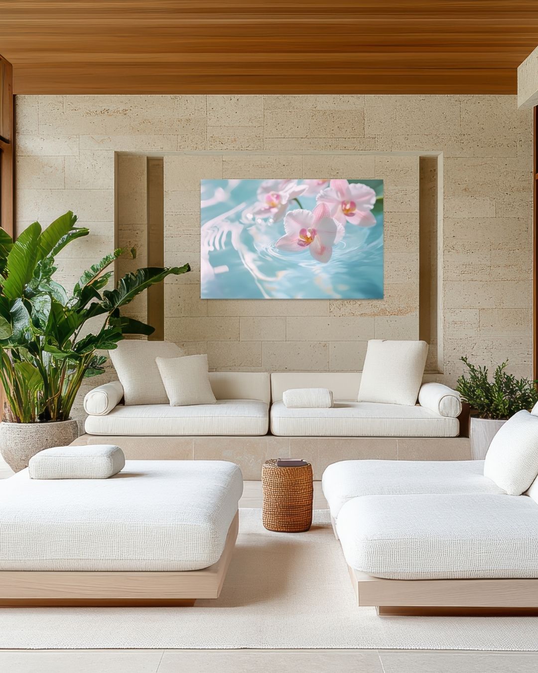Serene Ripples Metal Art - Modern Oasis Sensory Design & Art Studio - Home Decor