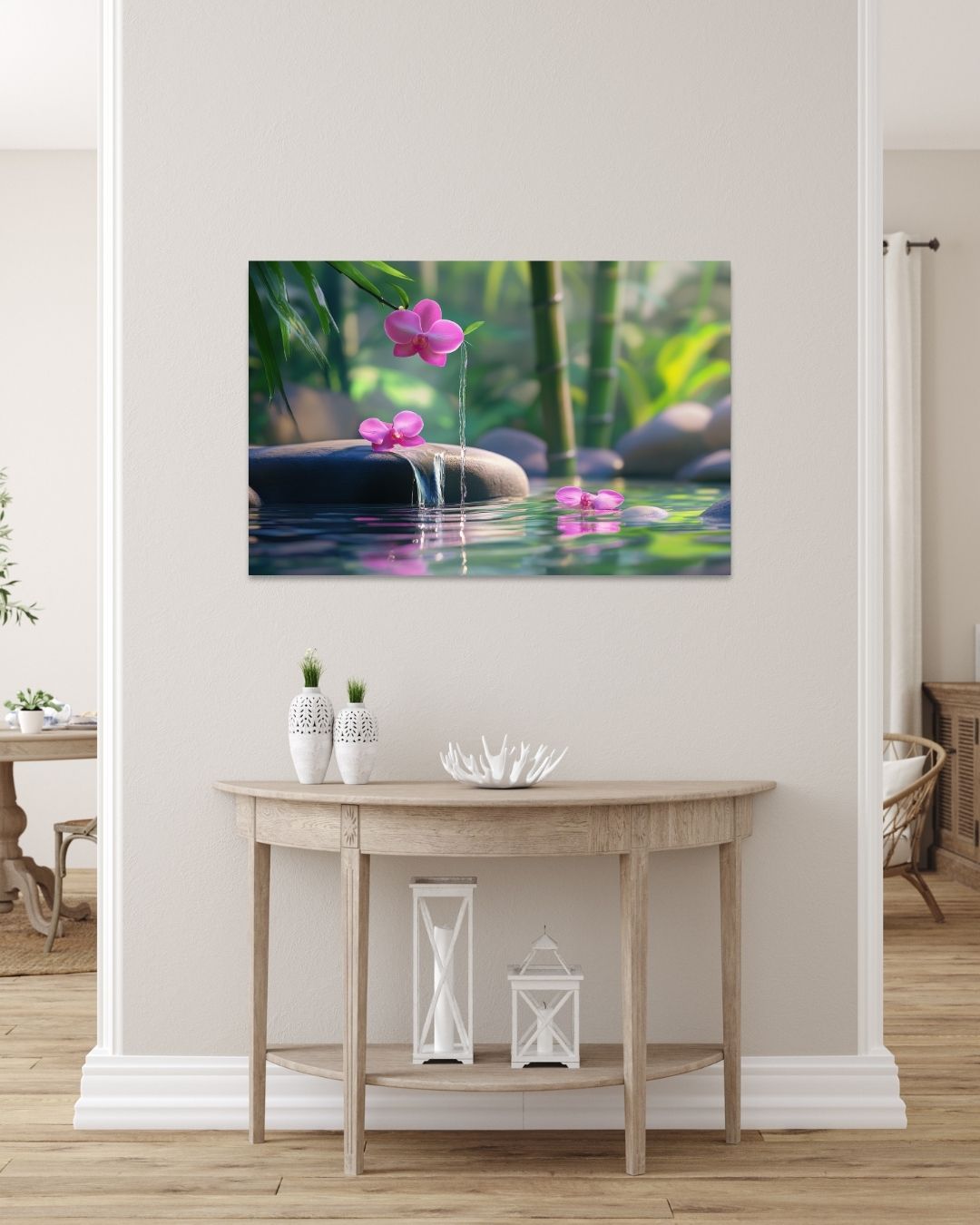 Echoes of Peace - Modern Oasis Sensory Design & Art Studio - Canvas