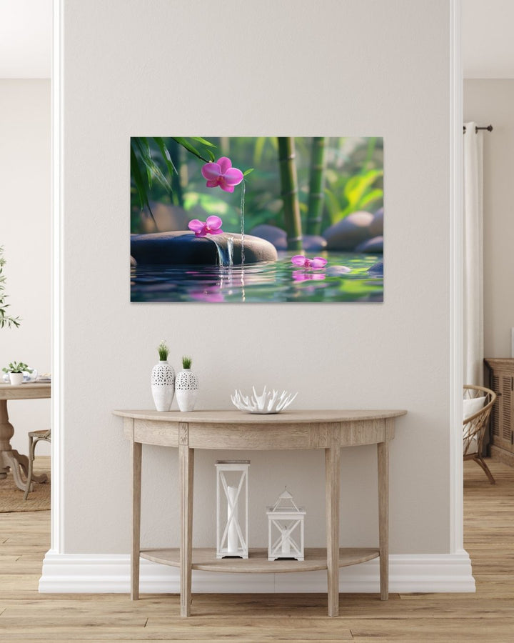 Echoes of Peace - Modern Oasis Sensory Design & Art Studio - Canvas