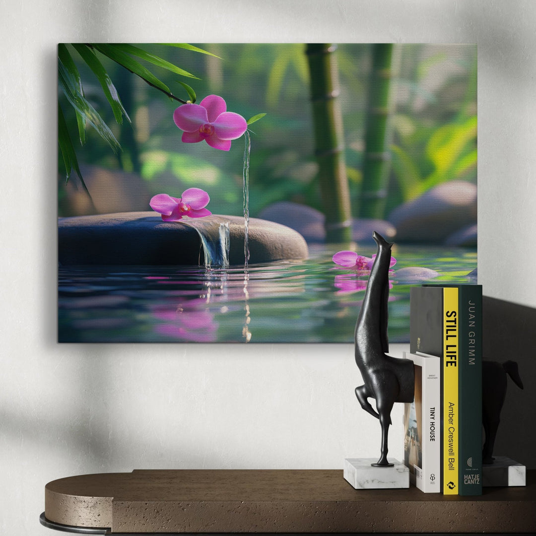 Echoes of Peace - Modern Oasis Sensory Design & Art Studio - Canvas