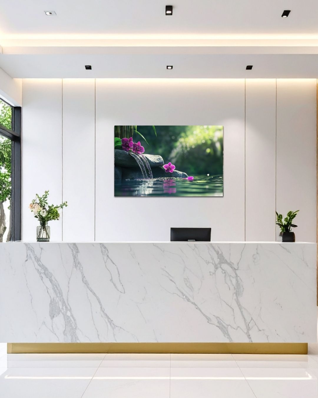 Soft Awakening Metal Art - Modern Oasis Sensory Design & Art Studio - Home Decor