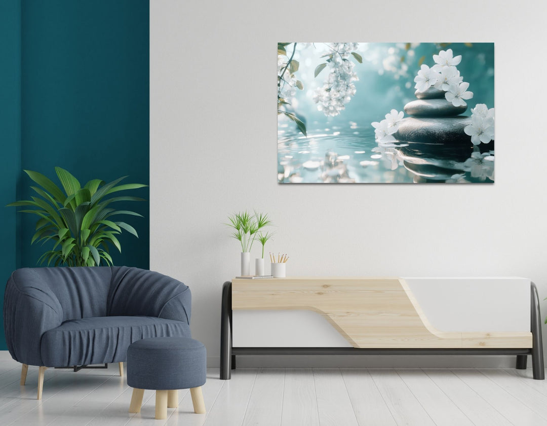 Serene Touch - Modern Oasis Sensory Design & Art Studio - Canvas