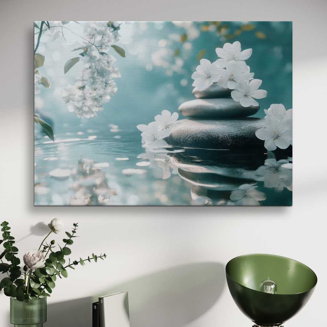 Serene Touch - Modern Oasis Sensory Design & Art Studio - Canvas