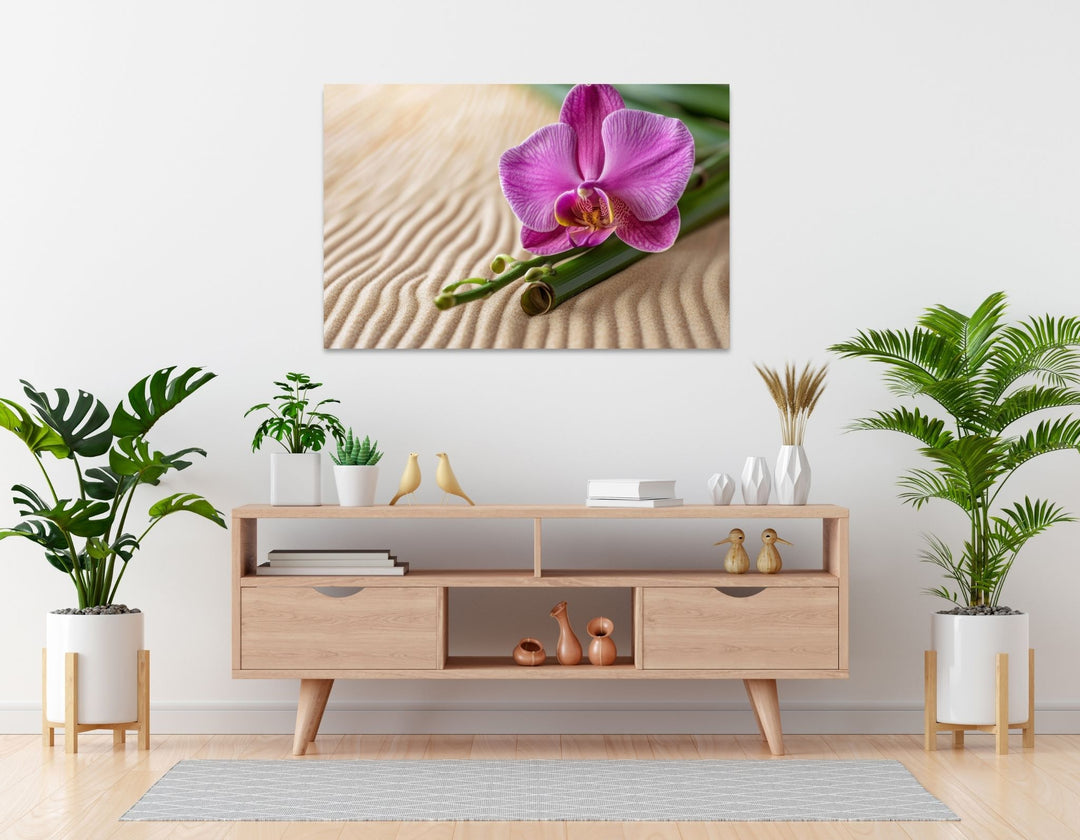Blossom Flow - Modern Oasis Sensory Design & Art Studio - Canvas