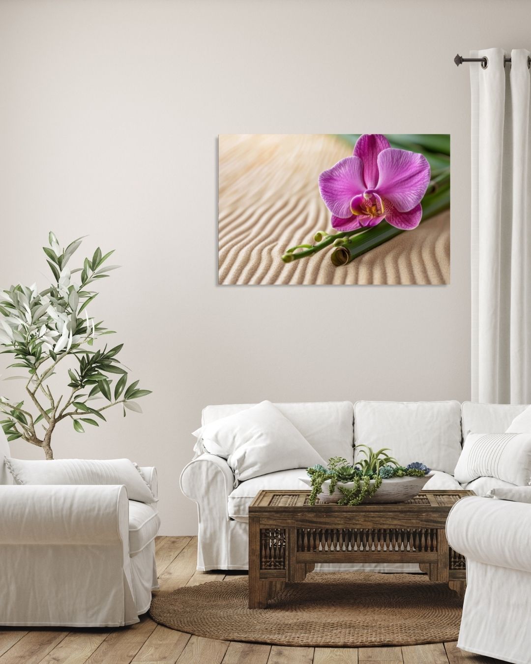 Blossom Flow - Modern Oasis Sensory Design & Art Studio - Canvas