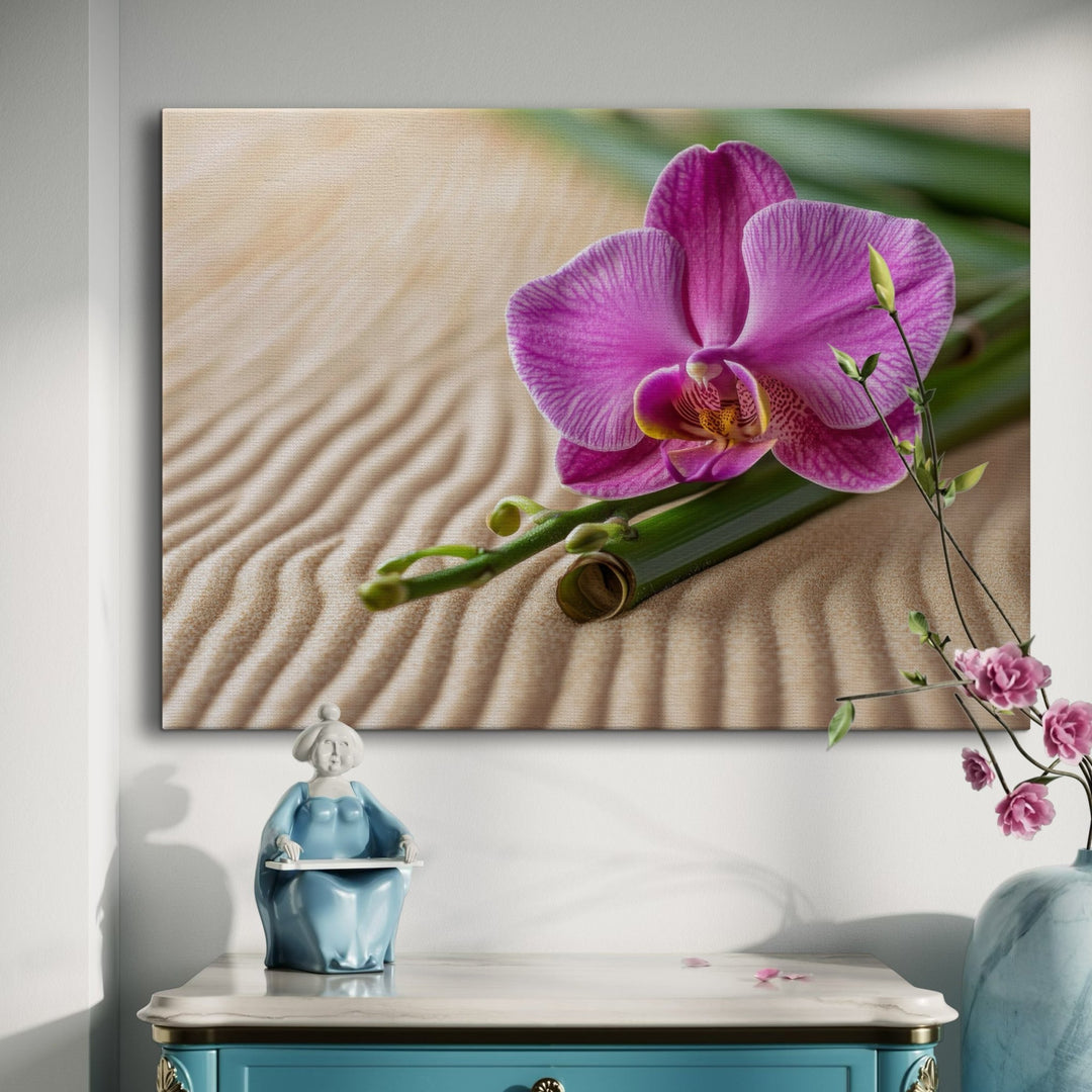 Blossom Flow - Modern Oasis Sensory Design & Art Studio - Canvas