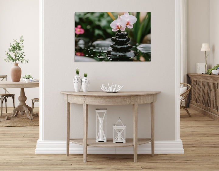 Harmony in Bloom - Modern Oasis Sensory Design & Art Studio - Canvas