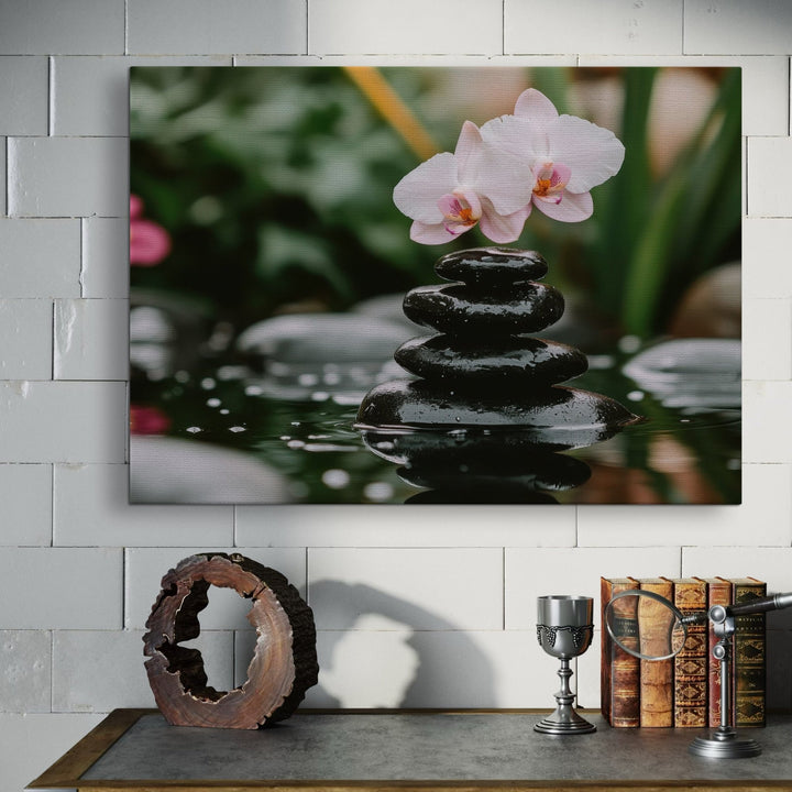 Harmony in Bloom - Modern Oasis Sensory Design & Art Studio - Canvas
