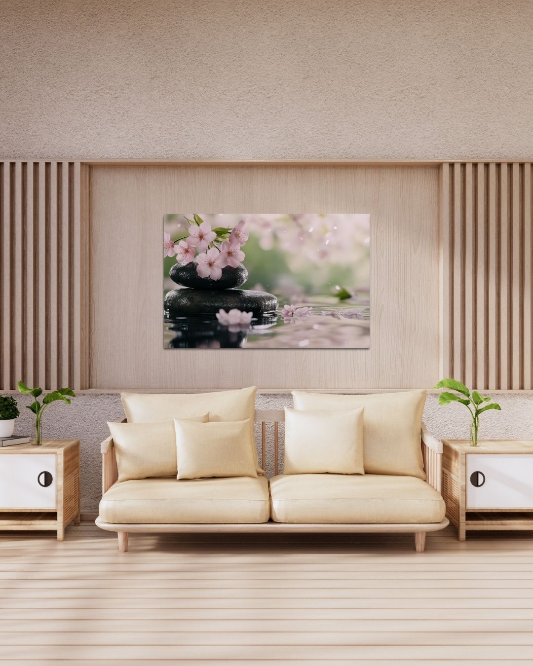 Blossoms in Balance Metal Art - Modern Oasis Sensory Design & Art Studio - Home Decor