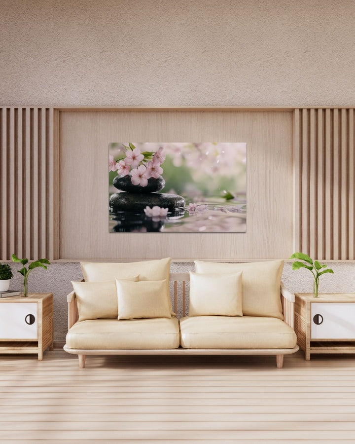 Blossoms in Balance Metal Art - Modern Oasis Sensory Design & Art Studio - Home Decor