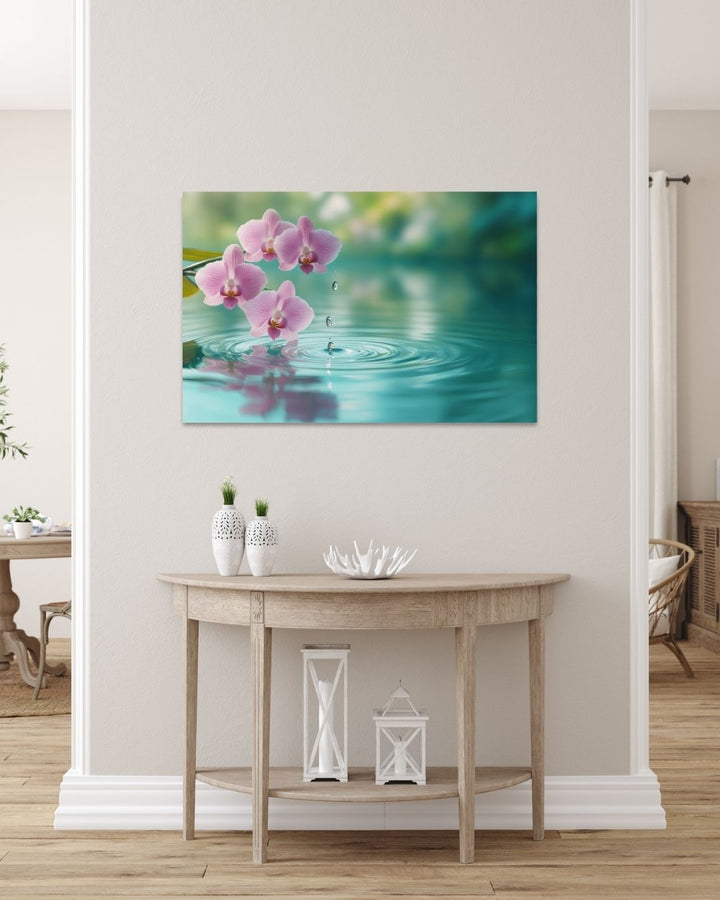 Gentle Drop Metal Art - Modern Oasis Sensory Design & Art Studio - Home Decor