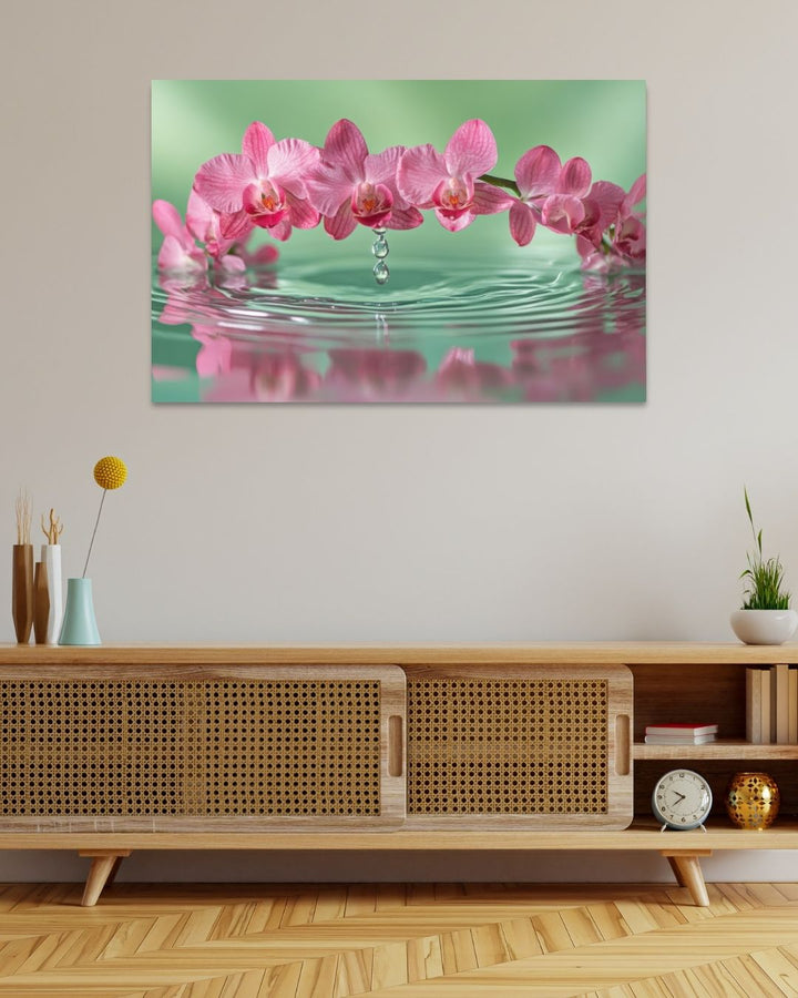 Pink Tranquility Metal Art - Modern Oasis Sensory Design & Art Studio - Home Decor