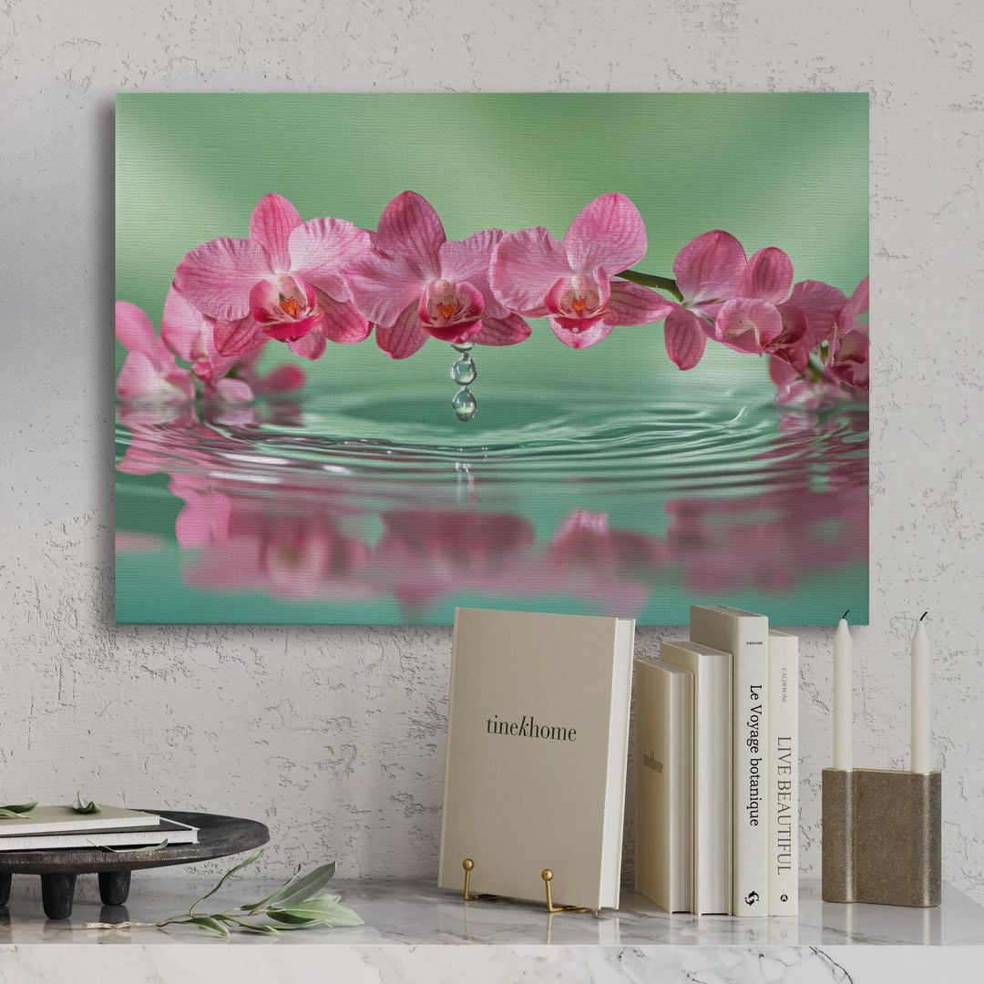 Pink Tranquility Metal Art - Modern Oasis Sensory Design & Art Studio - Home Decor