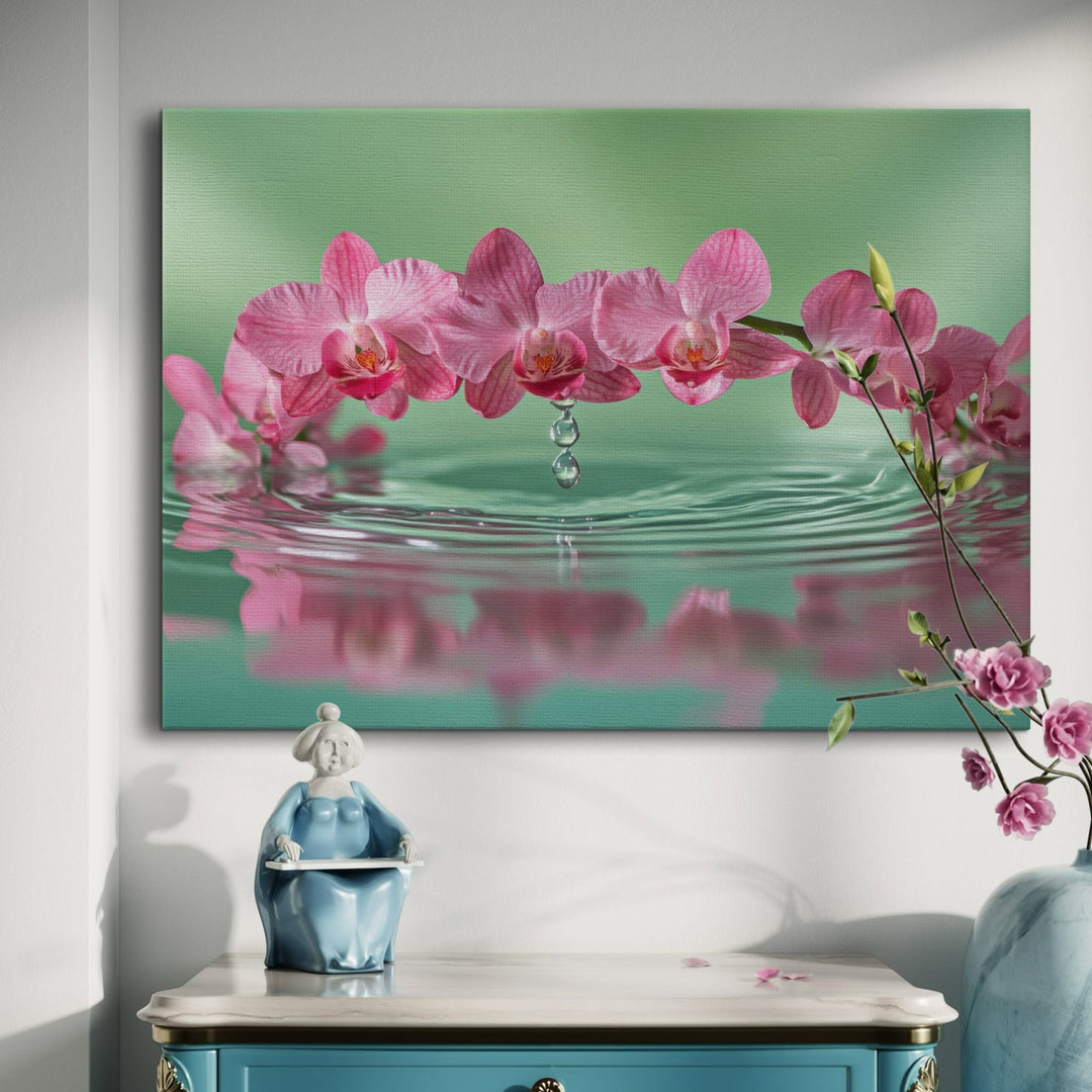 Pink Tranquility - Modern Oasis Sensory Design & Art Studio - Canvas