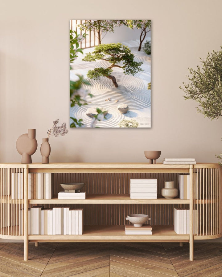Serene Zen - Modern Oasis Sensory Design & Art Studio - Canvas