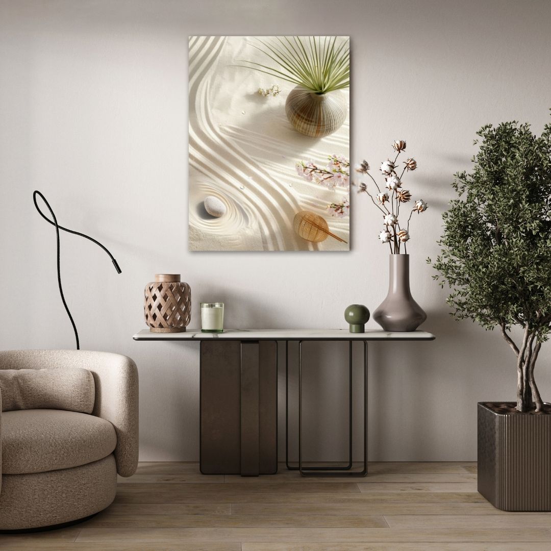 Serene Coast - Modern Oasis Sensory Design & Art Studio - Canvas