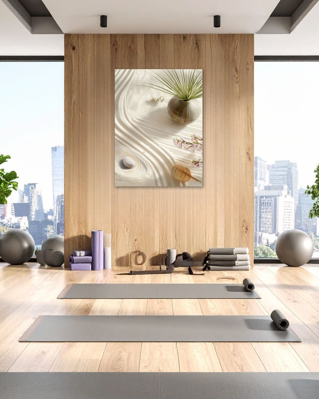 Serene Coast - Modern Oasis Sensory Design & Art Studio - Canvas