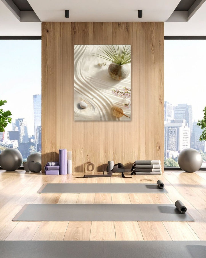 Serene Coast - Modern Oasis Sensory Design & Art Studio - Canvas