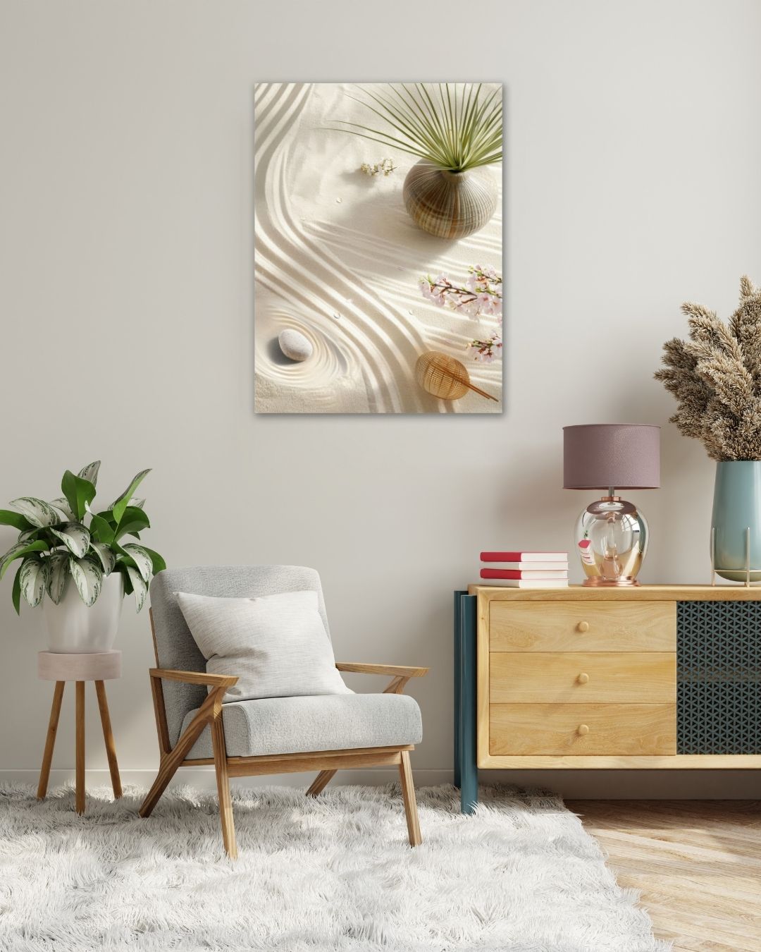 Serene Coast - Modern Oasis Sensory Design & Art Studio - Canvas
