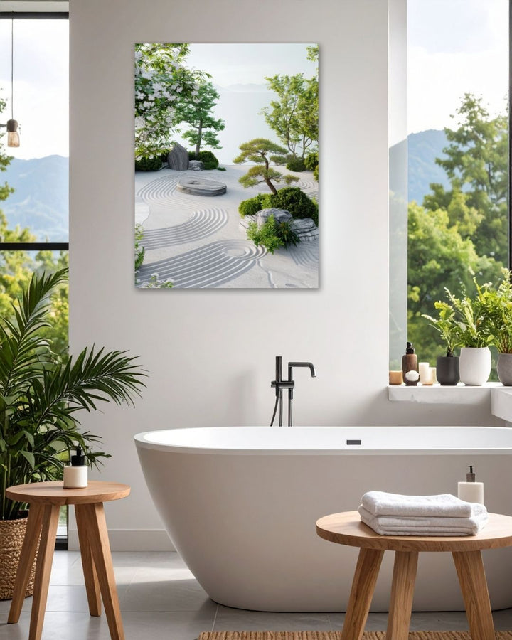 Tranquil Landscape Metal Art - Modern Oasis Sensory Design & Art Studio - Home Decor