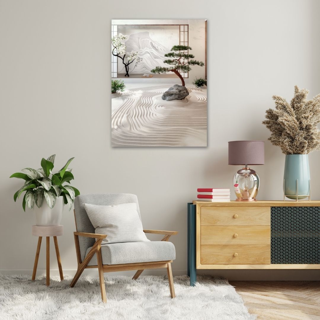 Serene Landscape - Modern Oasis Sensory Design & Art Studio - Canvas
