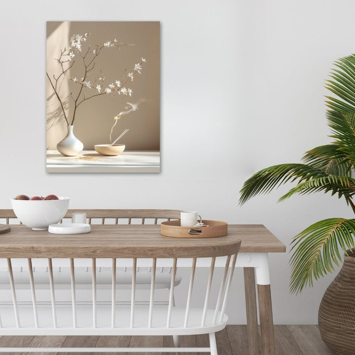 Serene Petals - Modern Oasis Sensory Design & Art Studio - Canvas