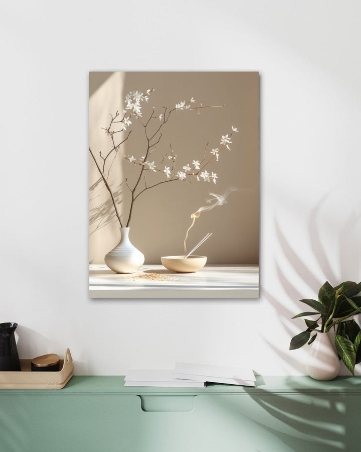 Serene Petals - Modern Oasis Sensory Design & Art Studio - Canvas