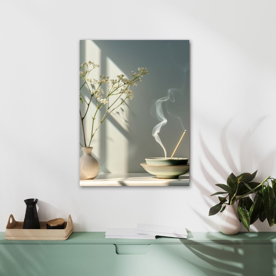 Serene Space Metal Art - Modern Oasis Sensory Design & Art Studio - Home Decor